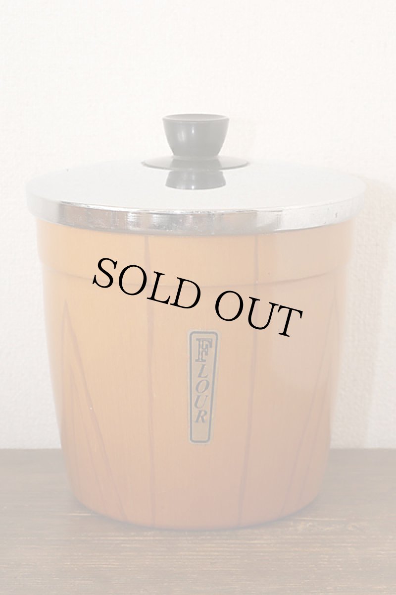 画像2:  アンティークキャニスター4個セット (2)