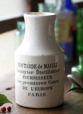 画像1: 〈フランス〉1930年代　ディゴワン＆サルグミンヌのマスタードポット陶器ポット (1)