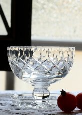 画像3: 〈イギリス〉1940年代 アンティーククリスタルガラス　シャーベットグラス (3)