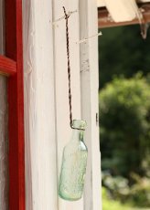 画像1: 〈イギリス〉1900年頃  Hamilton glass bottle 丸底ハミルトン アンティークガラスボトル(約高さ17.5cm) (1)