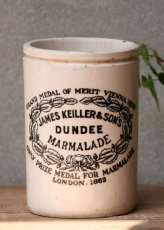 画像2: 〈イギリス〉1900年代 ダンディ社のマーマレード ロゴ入り陶器ジャー(約 高さ11.5ｃｍ) (2)