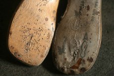 画像19: 〈ベルギー〉子供用　ブロカント木製靴型 (19)