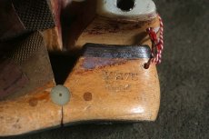 画像16: 〈ベルギー〉子供用　ブロカント木製靴型 (16)