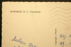 画像9: 〈ベルギー〉ブロカント ポストカード HOBOKEN.O.L.Vrouwkerk. (9)
