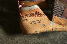 画像17: 〈ベルギー〉子供用　ブロカント木製靴型 (17)