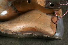 画像18: 〈ベルギー〉子供用　ブロカント木製靴型 (18)