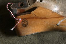 画像17: 〈ベルギー〉子供用　ブロカント木製靴型 (17)