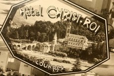 画像11: 〈ベルギー〉ブロカント ポストカード フランス ルルドの泉 HOTEL CARIST-ROI (11)