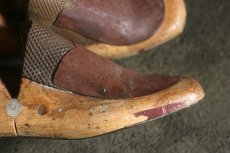 画像18: 〈ベルギー〉子供用　ブロカント木製靴型 (18)