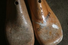 画像13: 〈ベルギー〉子供用　ブロカント木製靴型 (13)
