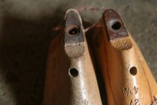 画像12: 〈ベルギー〉子供用　ブロカント木製靴型 (12)
