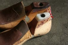 画像12: 〈ベルギー〉子供用　ブロカント木製靴型 (12)
