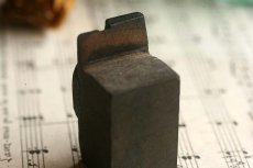画像7: 〈ベルギー〉ブロカント木製プリンターブロックEdge(エッジ) q (7)