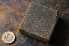 画像4: 〈ベルギー〉ブロカント　木製とメタルのプリンターブロック R (4)