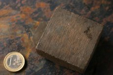 画像4: 〈ベルギー〉ブロカント　木製とメタルのプリンターブロックEdge(エッジ) Q (4)