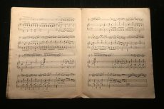 画像10: 〈ベルギー〉 ブロカント  アンティークピアノ楽譜 CONCERTINO 107 （約35cmX26.5cm） (10)