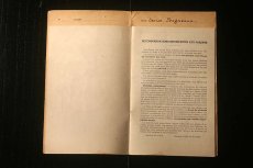 画像5: 〈ベルギー〉 1941-1942年 ブリュッセル市の法廷教育準備書 （約24.3cmX14cm） (5)