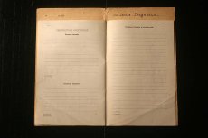 画像10: 〈ベルギー〉 1941-1942年 ブリュッセル市の法廷教育準備書 （約24.3cmX14cm） (10)