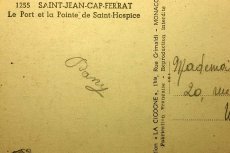 画像6: 〈ベルギー〉ブロカント ポストカード Saint-Jean-Cap-Ferrat  サン＝ジャン＝カップ＝フェラ  (6)