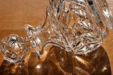 画像9: 〈イギリス〉 アンティーククリスタルガラスボトル ガラスキャップ付き (約高さ13cm) (9)