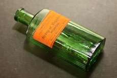 画像6: 〈イギリス〉ポイズンガラスボトル Syrup of Poppies （約高さ13.2cm）  (6)