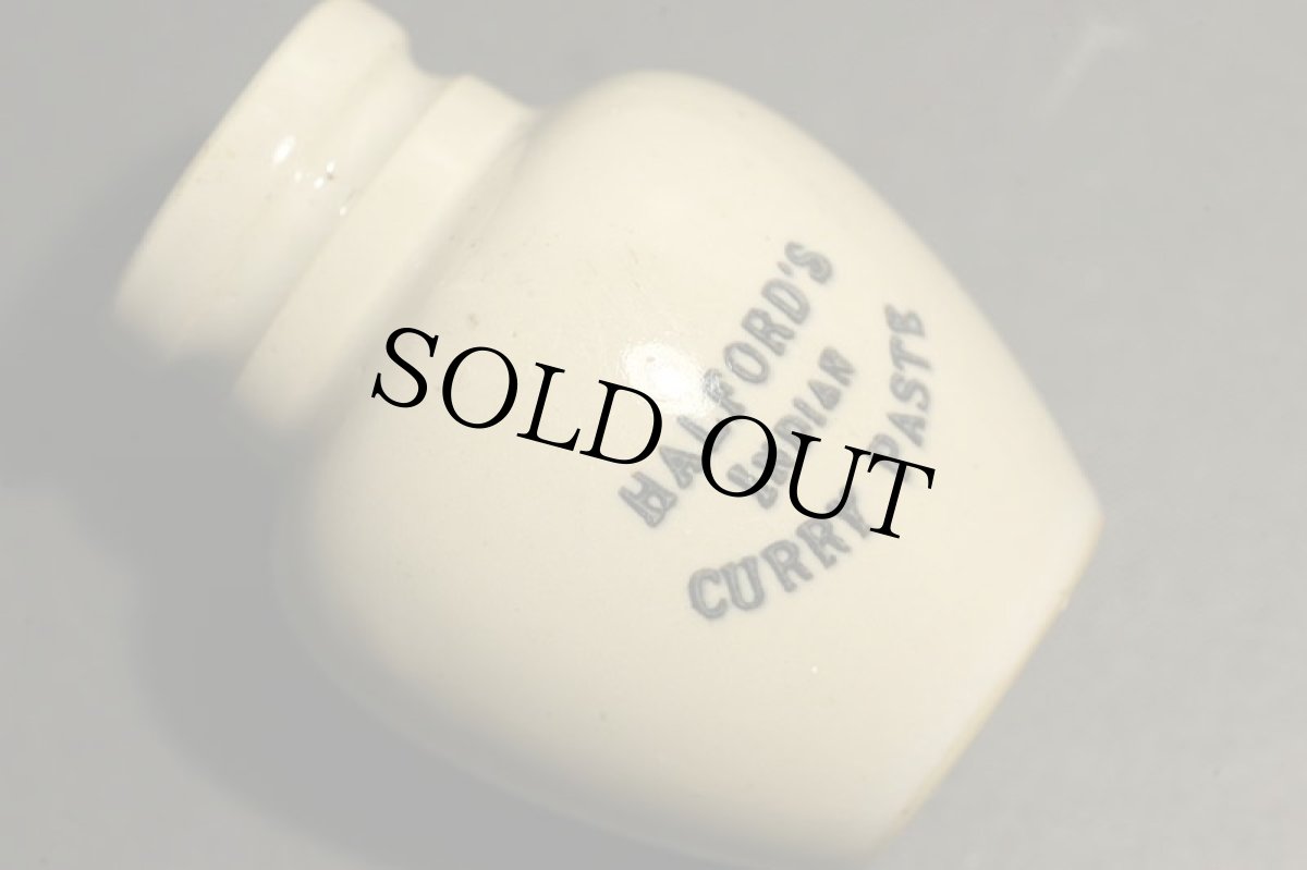 画像6: 〈イギリス〉HALFORD'S INDIAN CURRY PASTE 陶器ポット (6)