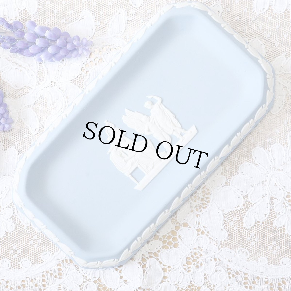 画像5: 〈WEDGWOOD〉ジャスパーペールブルートレイ　優美なギリシャ神話の世界 (5)