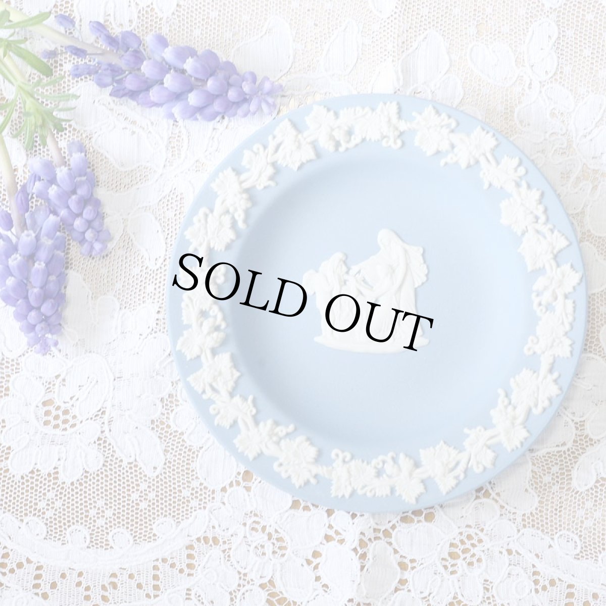 画像8: WEDGWOOD ジャスパー ペールブルートレイ　ギリシャ神話の世界 美しい女神さまたちと天使 (8)