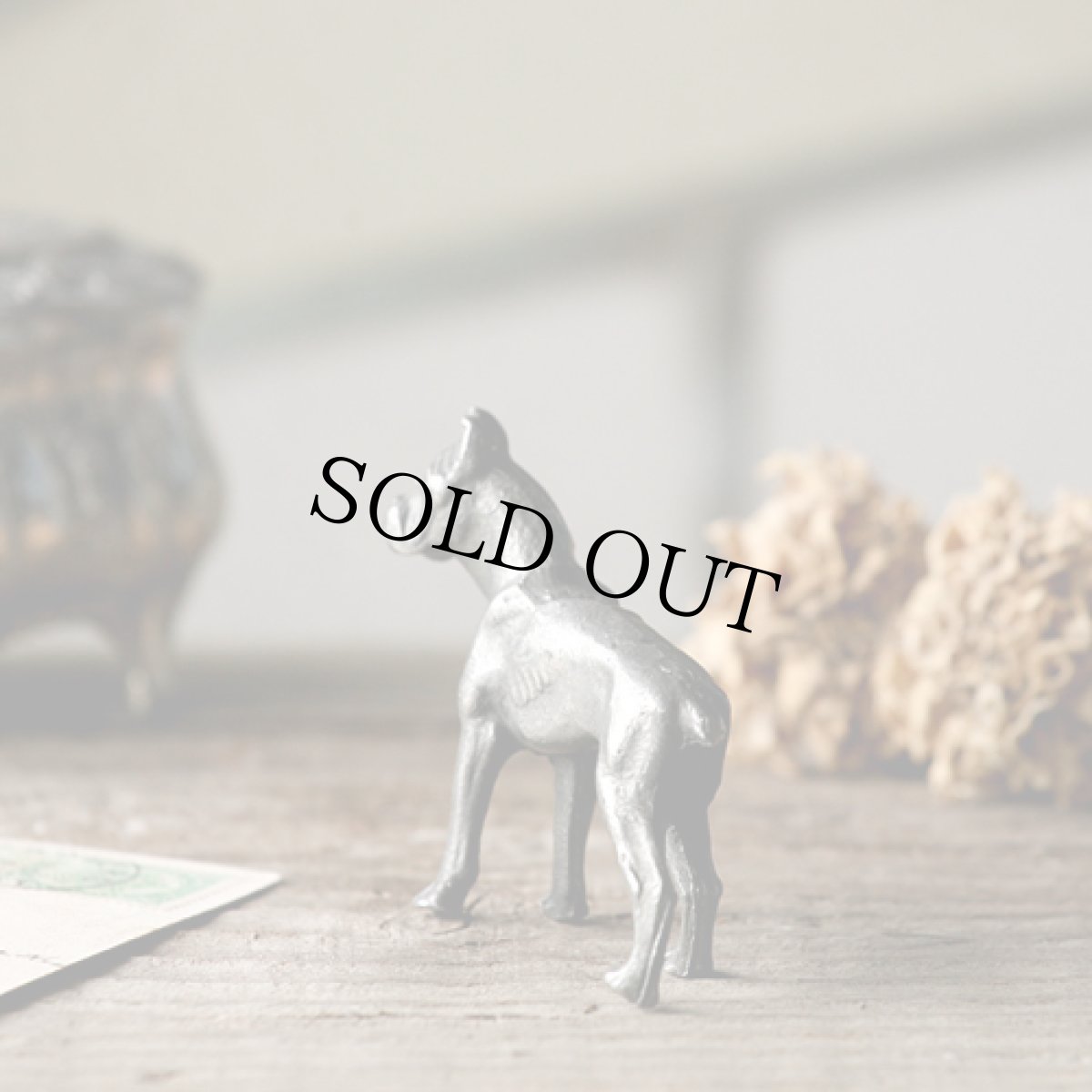 画像3: 〈イギリス〉1930-1940年代 犬のペーパーウエイト ピューター製 (3)