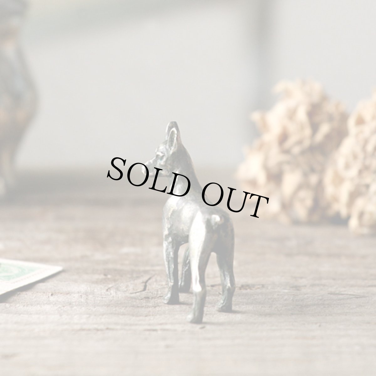 画像3: 〈イギリス〉1930-1940年代 犬のペーパーウエイト ピューター製 (3)