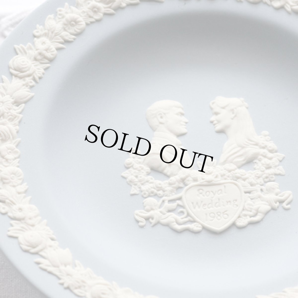 画像8: WEDGWOOD 1986年代ウエッジウッドジャスパー アンドルー王子とサラ・ファガーソンさんROYAL WEDDING箱付き (8)