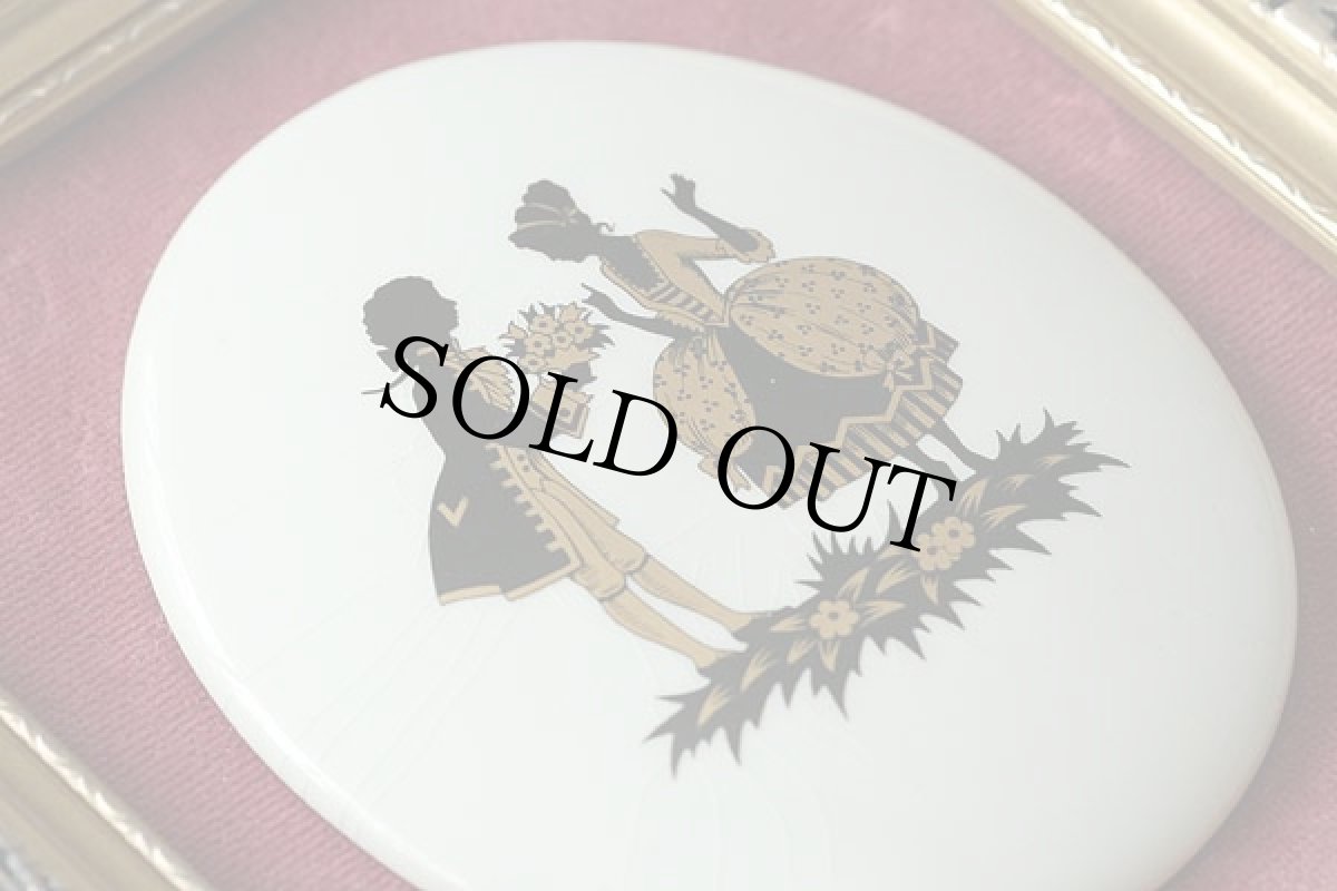 画像2: 〈イギリス〉1970年頃 ハンドメイドのセラミックオーナメント(壁掛け) (2)