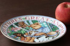 画像4: 〈Royal Doulton〉ロイヤルドルトン クマの飾り皿　Linda Hill Griffith teddy plateプレート（約20.5cm） (4)