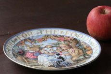 画像4: 〈Royal Doulton〉ロイヤルドルトン クマの飾り皿　Linda Hill Griffith teddy plateプレート（約20.5cm） (4)