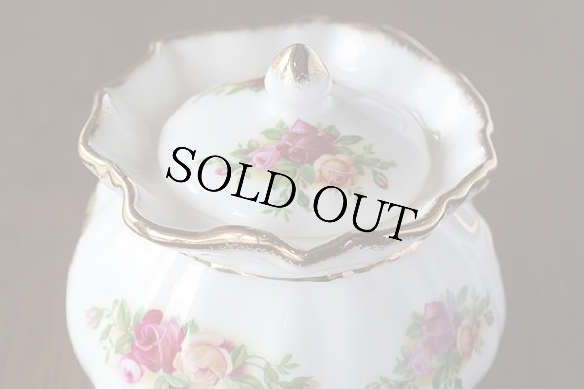 画像5: 〈ROYAL ALBERT〉オールドカントリーローズのポット　フリルリボン (5)