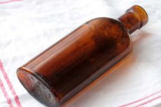 画像5: 〈イギリス〉1920年代 アンティークガラスボトル JEYES(約高さ15.2cm) (5)