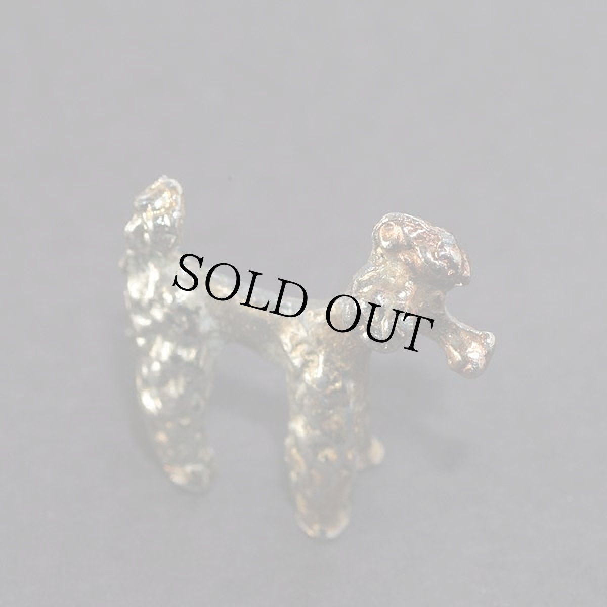 画像9: 〈イギリス〉1950年代 プードル犬の小さなオブジェ (9)