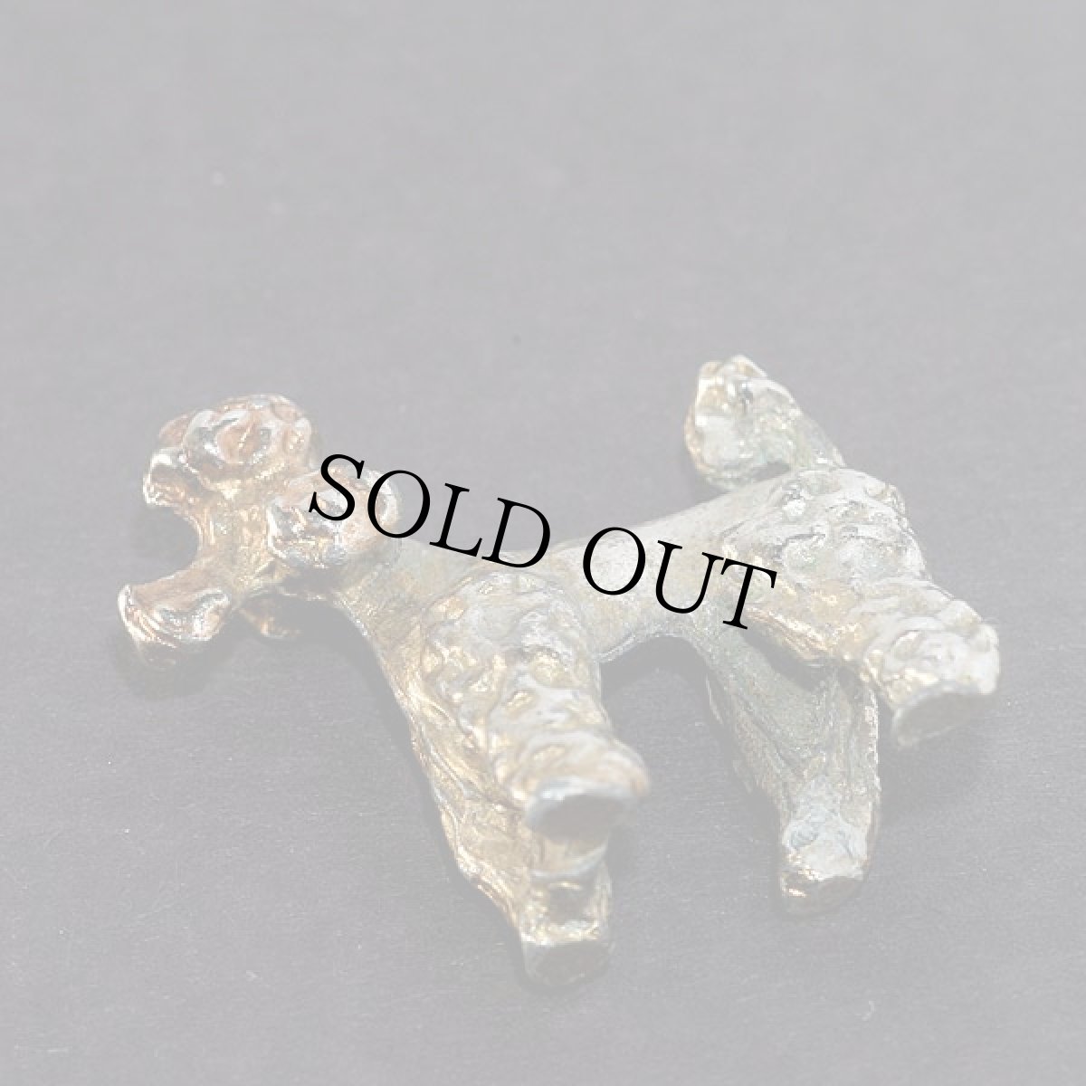 画像5: 〈イギリス〉1950年代 プードル犬の小さなオブジェ (5)