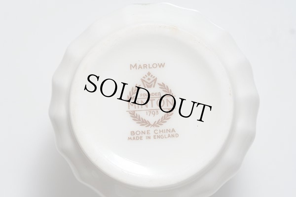 画像13: 〈MINTON〉ミントンの陶器ポットMARLOWスプーン付き (13)