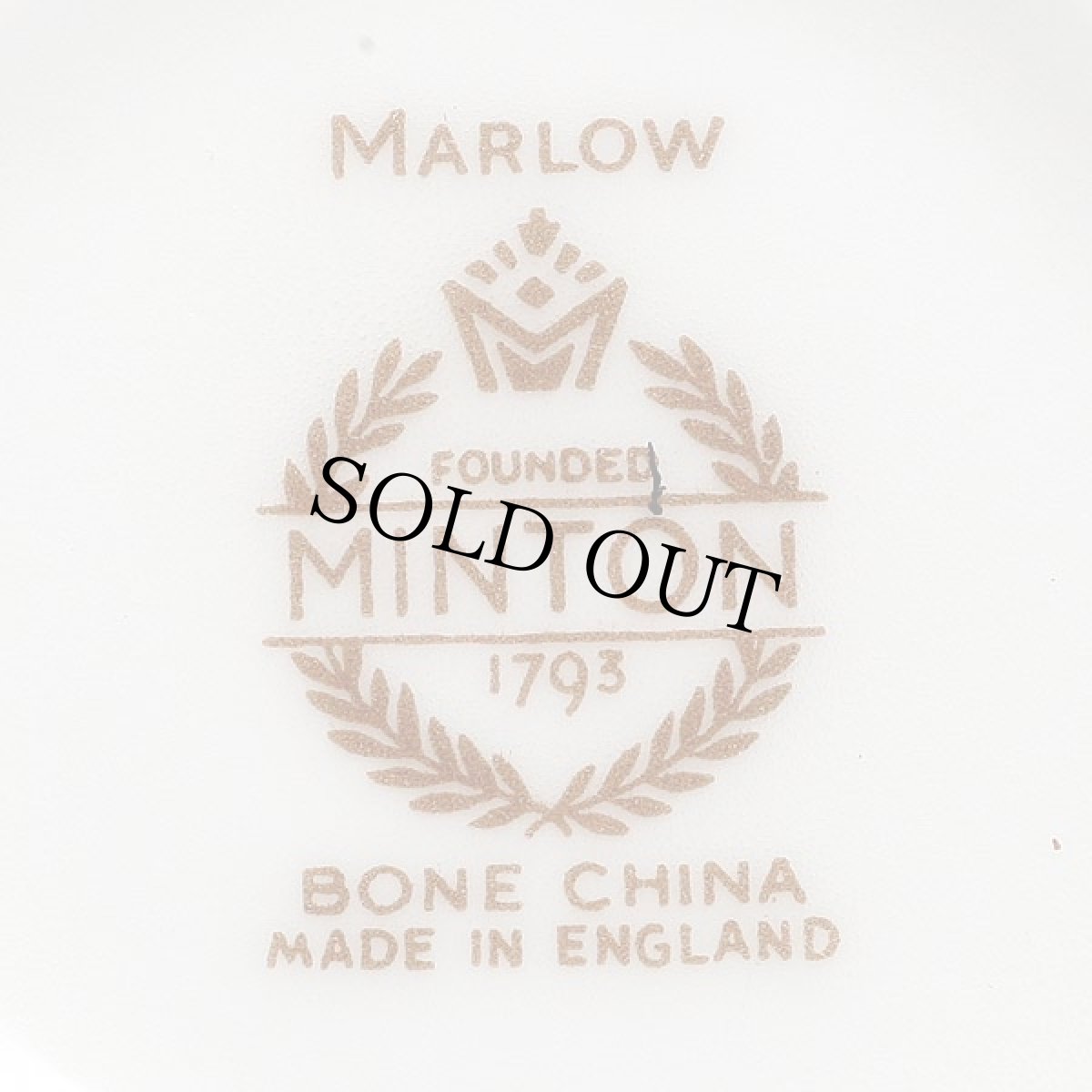 画像12: 〈MINTON〉ミントンの陶器ポットMARLOWスプーン付き (12)