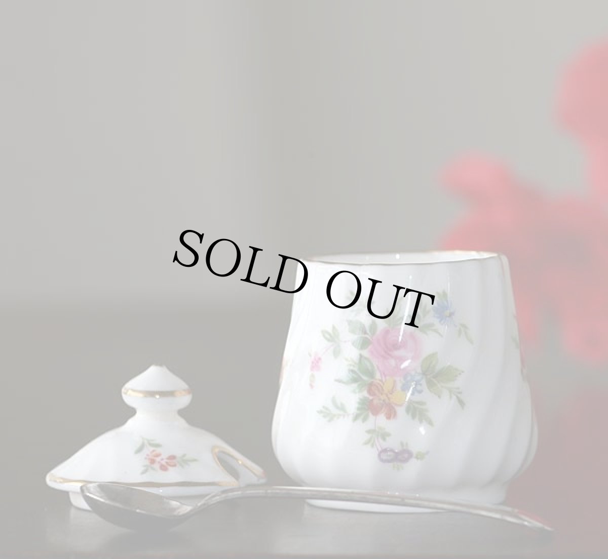 画像5: 〈MINTON〉ミントンの陶器ポットMARLOWスプーン付き (5)