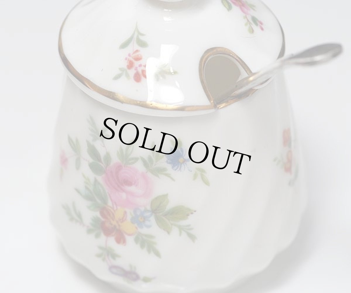 画像11: 〈MINTON〉ミントンの陶器ポットMARLOWスプーン付き (11)