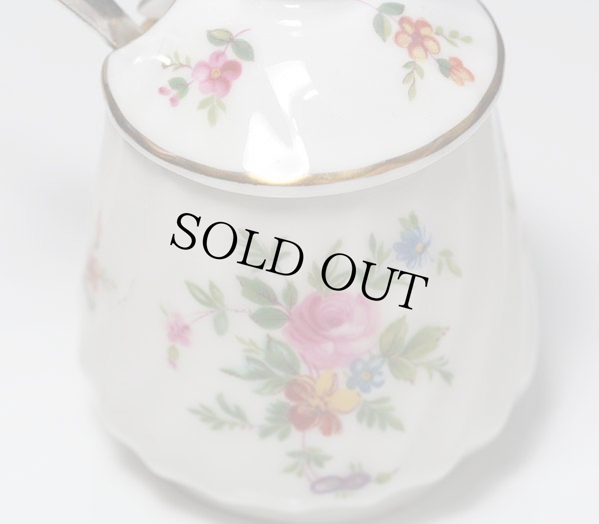 画像9: 〈MINTON〉ミントンの陶器ポットMARLOWスプーン付き (9)