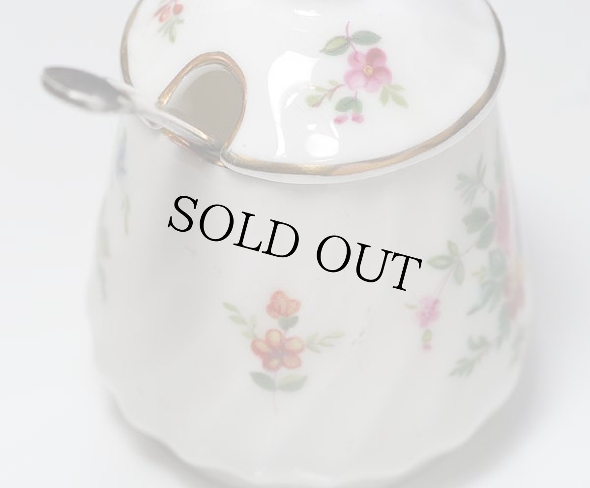 画像10: 〈MINTON〉ミントンの陶器ポットMARLOWスプーン付き (10)