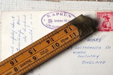画像4: 〈イギリス〉1920-30年代 アンティーク折りたたみルーラー 24インチ RABONE社製 (4)