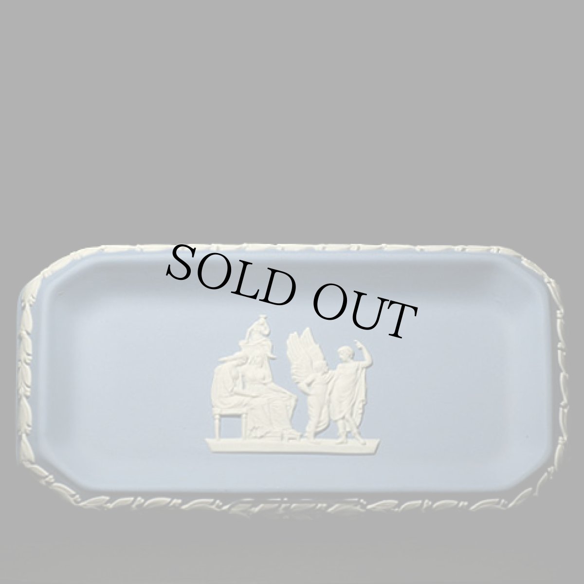 画像2: 〈WEDGWOOD〉ジャスパーペールブルートレイ　優美なギリシャ神話の世界 (2)