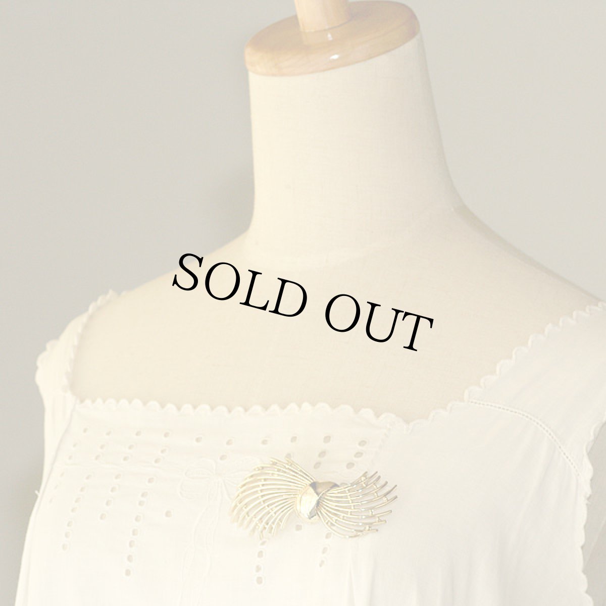 画像8: B.S.K. 1970年代 ヴィンテージジュエリー ビーエスケーのコスチュームブランドブローチ (8)