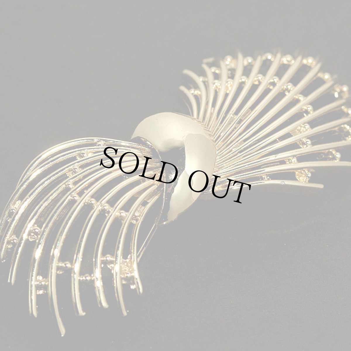 画像5: B.S.K. 1970年代 ヴィンテージジュエリー ビーエスケーのコスチュームブランドブローチ (5)