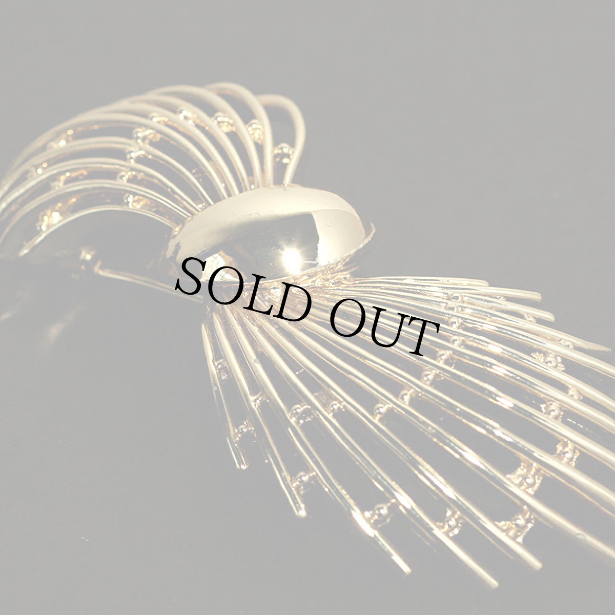 画像4: B.S.K. 1970年代 ヴィンテージジュエリー ビーエスケーのコスチュームブランドブローチ (4)