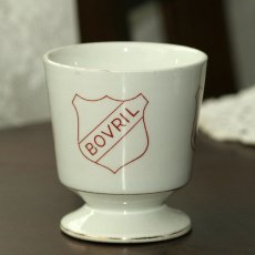 画像4: 〈イギリス〉1910年ノベルティーBOVRILボブリルの陶器マグカップ (4)